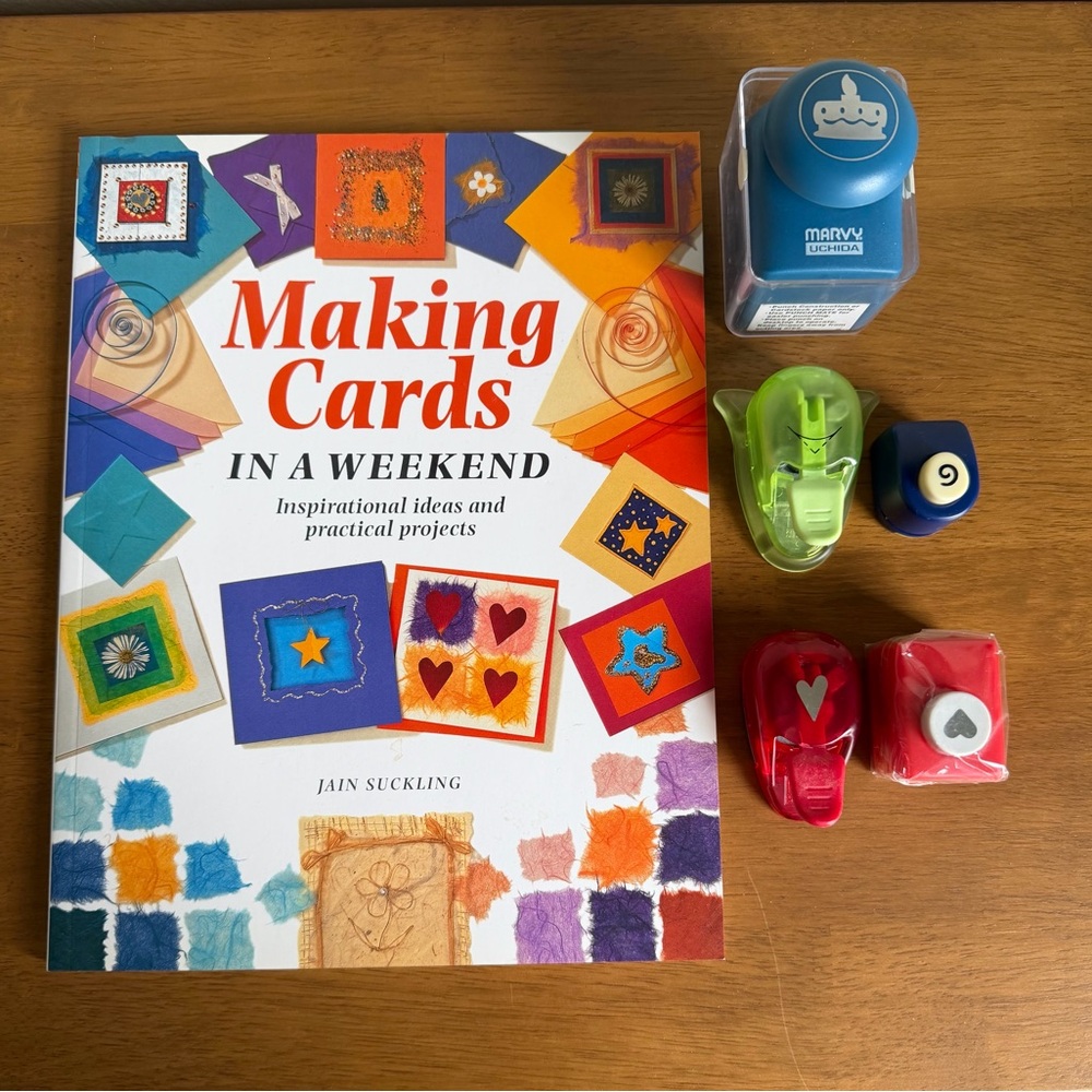 Making Cards in a Weekend Book and 5 paper punches